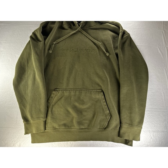 Official Taylor Swift Tour Hoodie Size Medium Olive Green "Ever and Evermore" - Picture 3 of 10